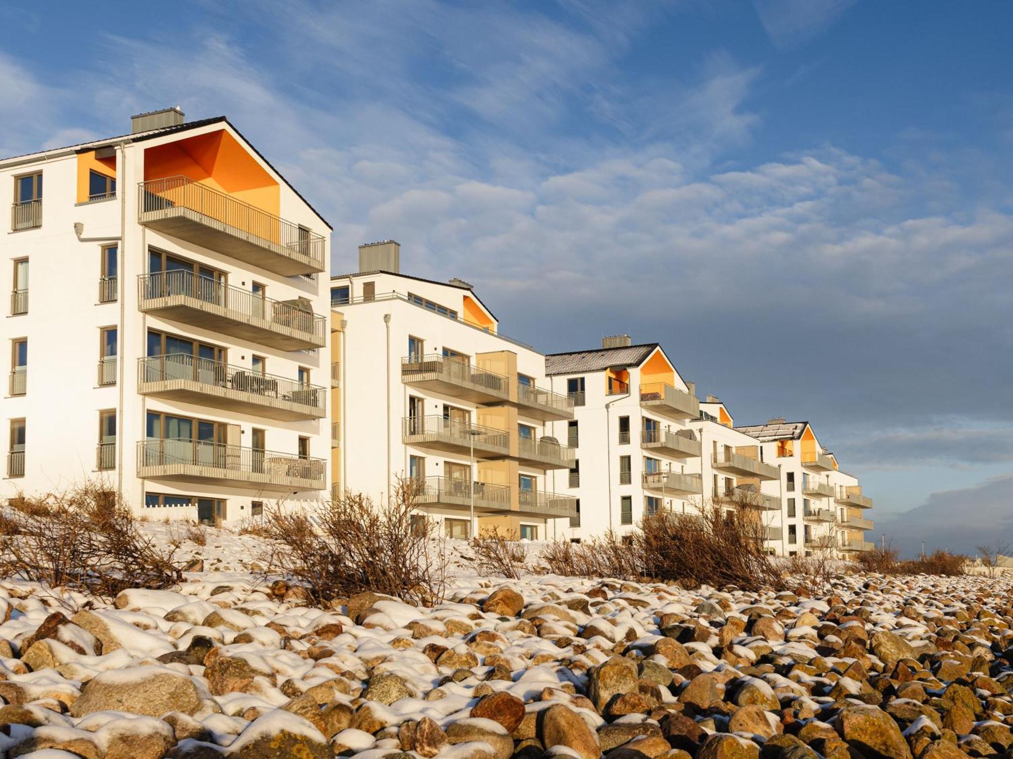 Hygge Lodge 18 Meerblick Am Strand Олпениц Екстериор снимка