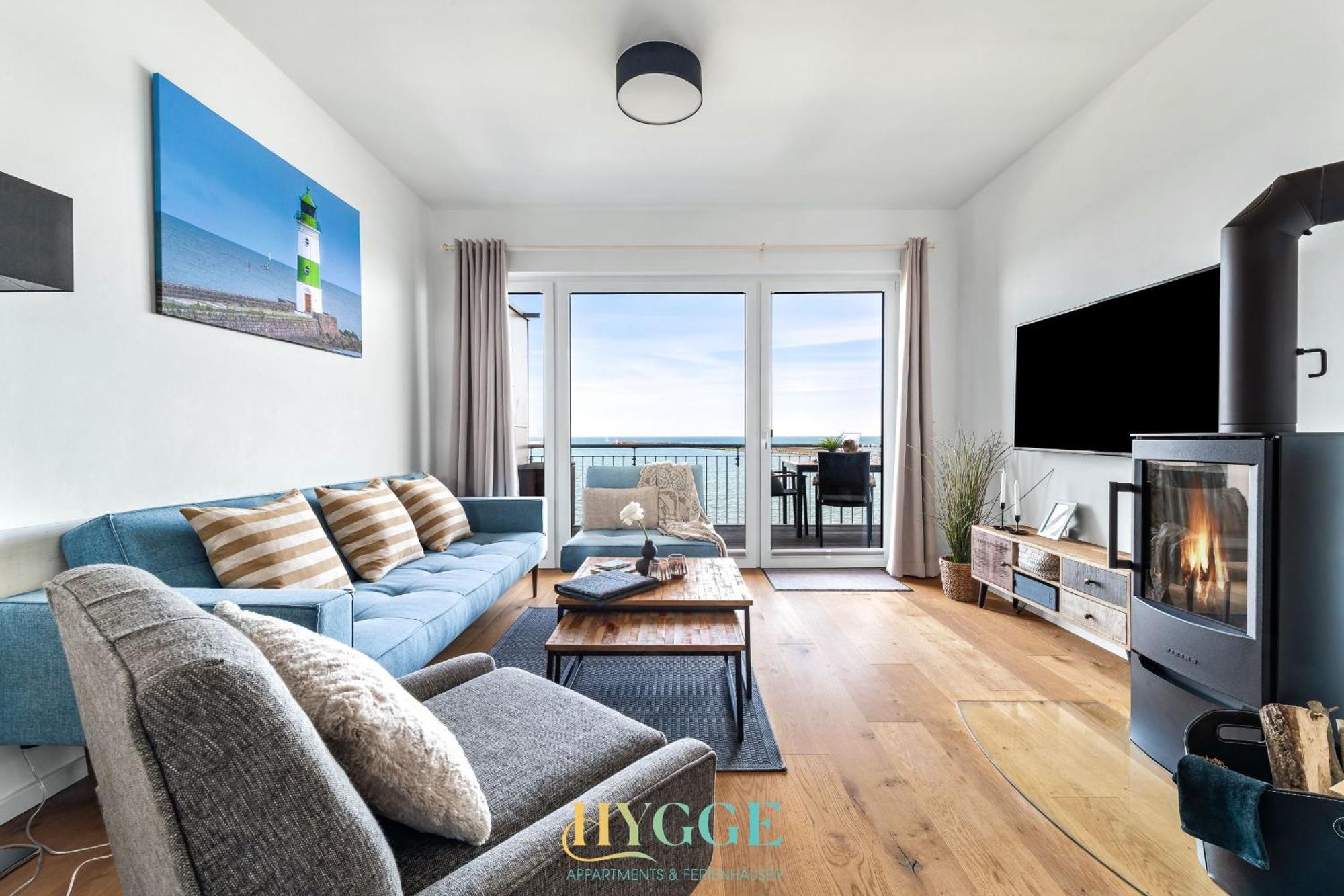 Hygge Lodge 18 Meerblick Am Strand Олпениц Екстериор снимка
